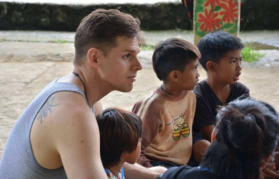 Outreach program at a Banaue village school