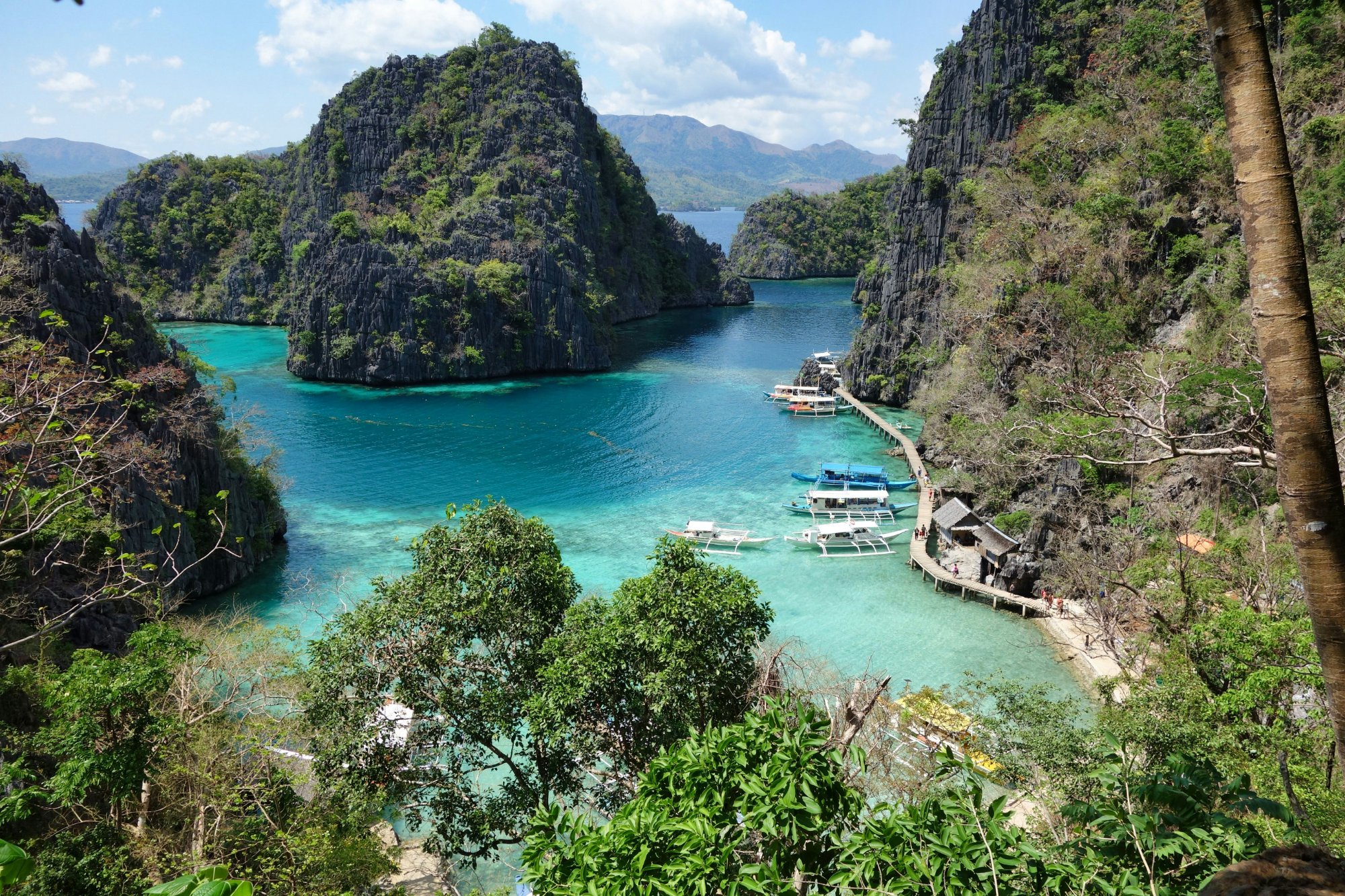 Kayangan Lake Coron Palawan limestone karst private tour Philippines